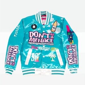 adidas Kids Teal Graphic Jacket